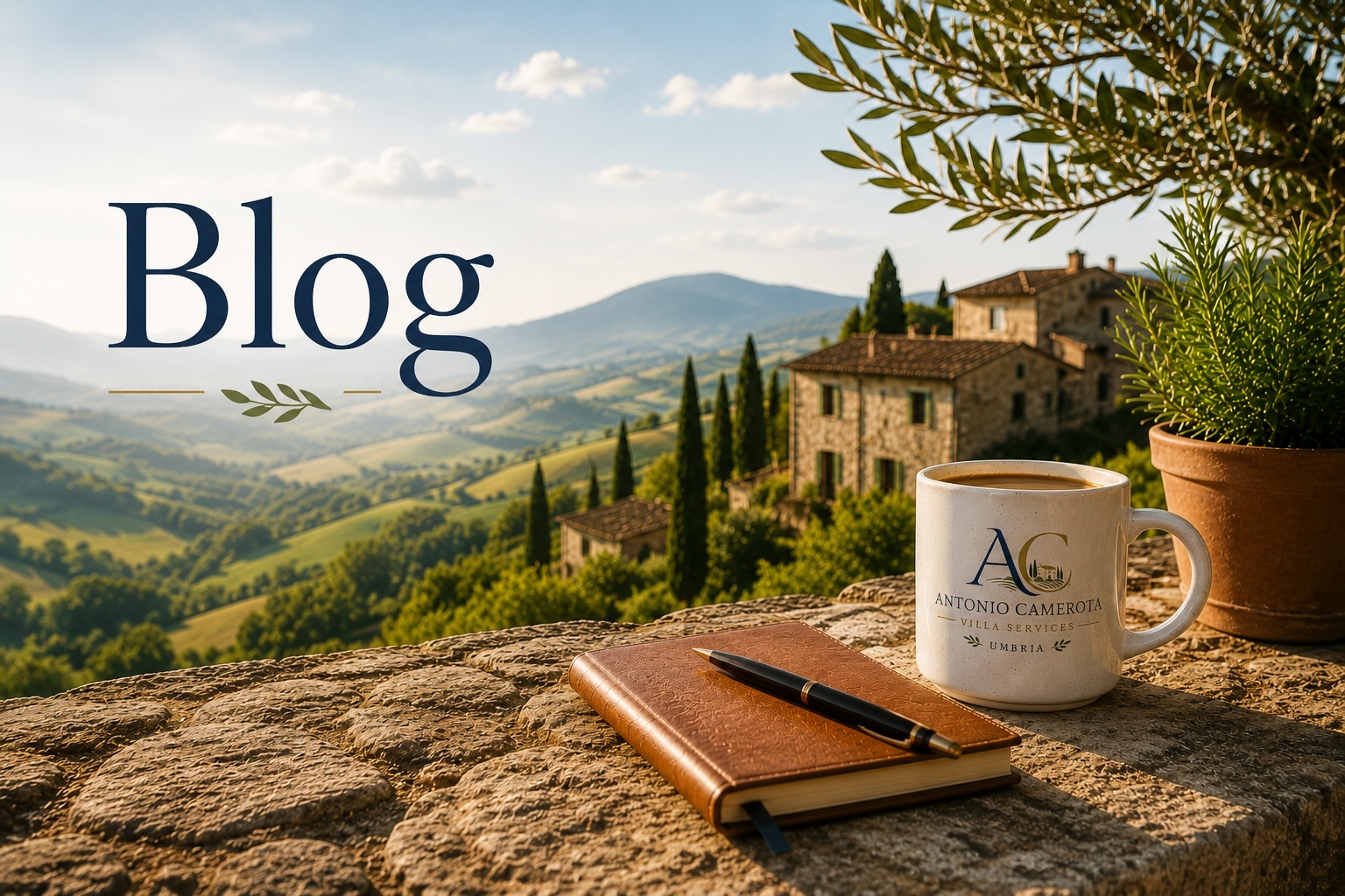 Luxury home in Umbria managed by Antonio Villa Services